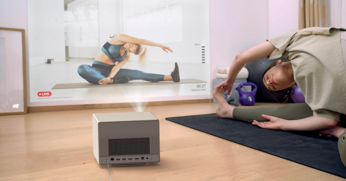 Trainieren Sie, wo immer Sie sind, mit XGIMI HORIZON Ultra