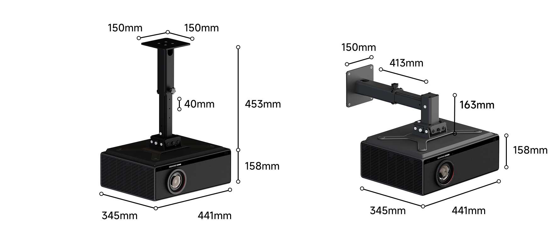 Installation Guide Ceiling Mount Ultra Product Size - PC.png__PID:2bef52ea-47d0-4859-89db-ecfa04841c44