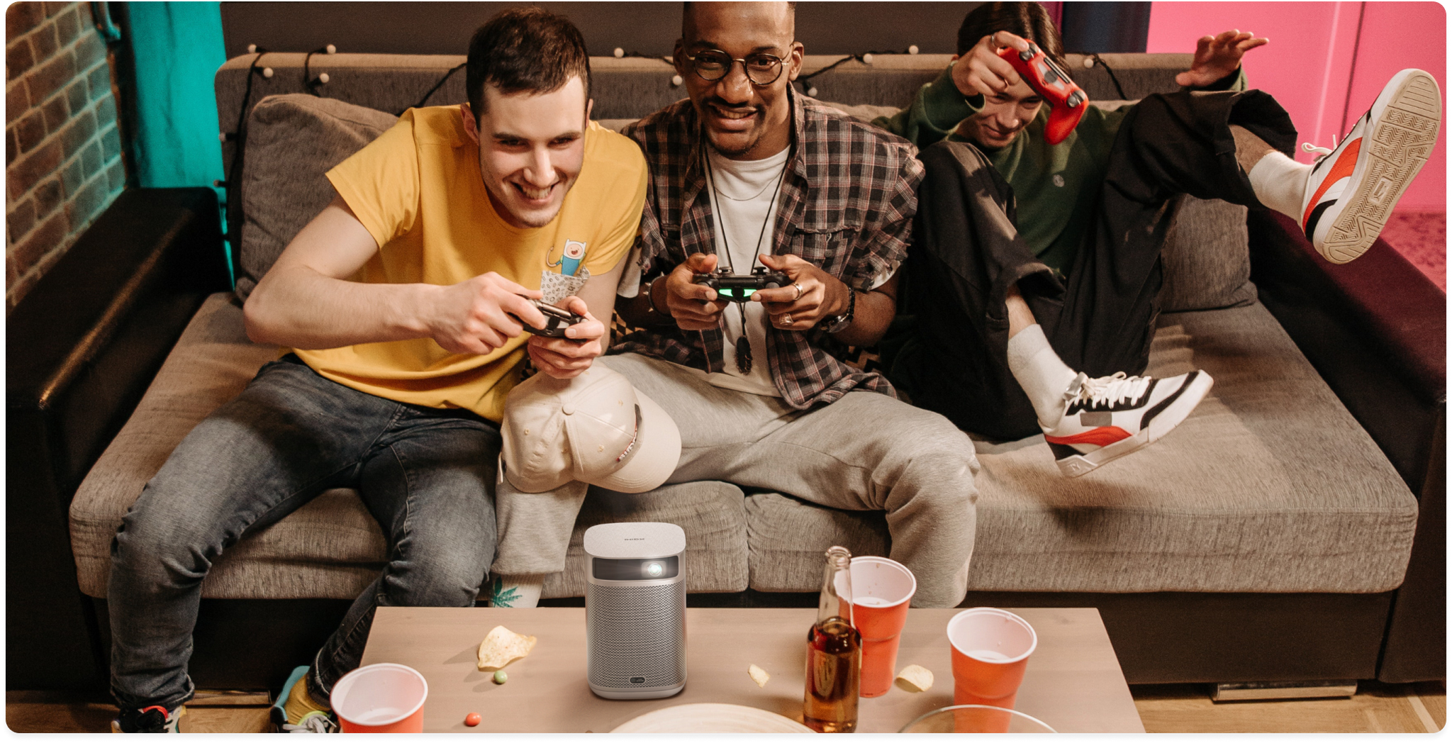 Verbinden Sie den tragbaren Projektor XGIMI MoGo 2 über Bluetooth.