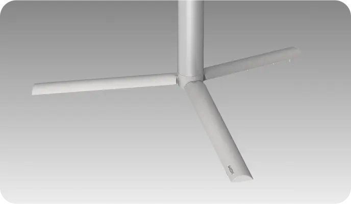 XGIMI PowerBase Stand für die MoGo 4-Serie -  Weitere Details Sicherer Stand im Freien Der ausklappbare Dreibein-Stativfuß sorgt für eine hohe Standfestigkeit – auf jedem Untergrund.
