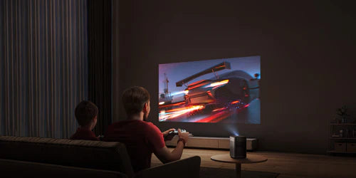 XGIMI Halo+ kann für Filme oder Videospiele im Großformat verwendet werden.