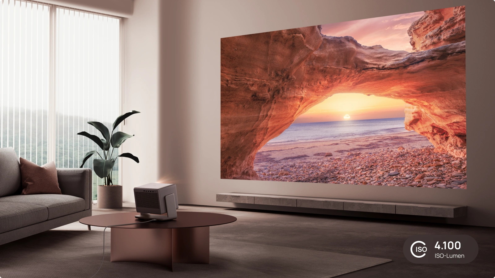 XGIMI HORIZON 20 Pro 4K Projektion  - Optimale Helligkeit in jeder Situation