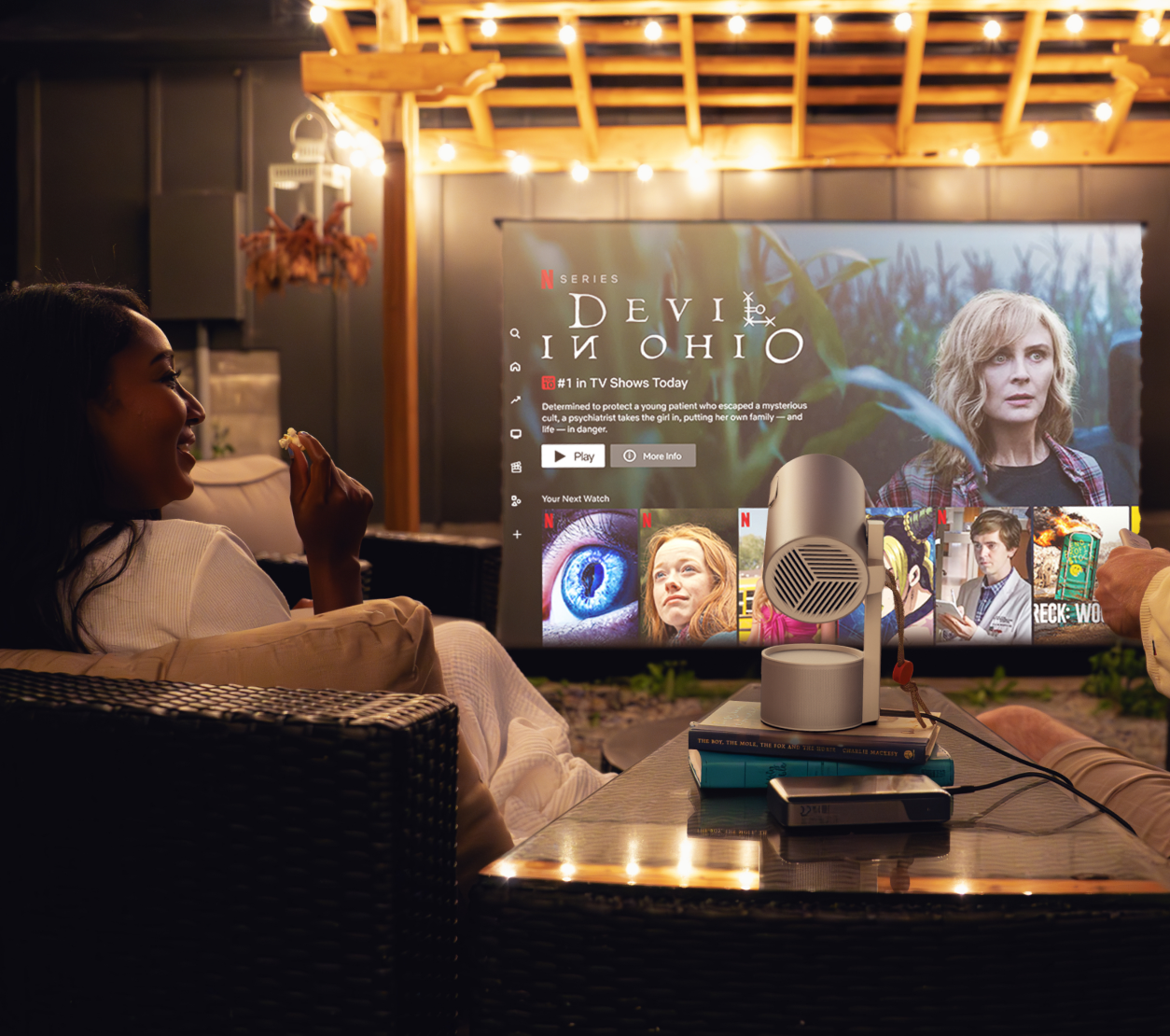 XGIMI MoGo 3 Pro Integriertes Google TV-Betriebssystem mit Netflix