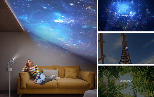 Starry sky, atmosphere, VR and Scenery