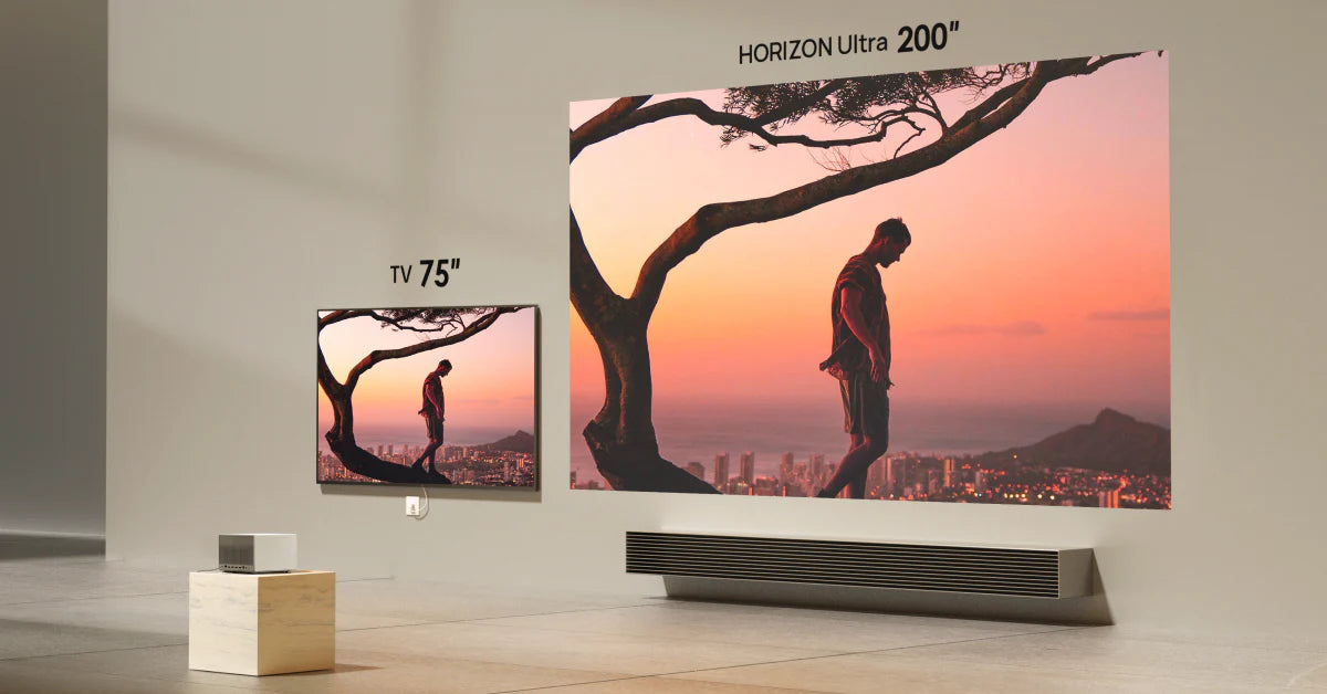 HORIZON Ultra Projector vs TV